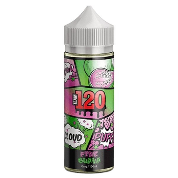 Team 120 100ml Shortfill Pink Guava