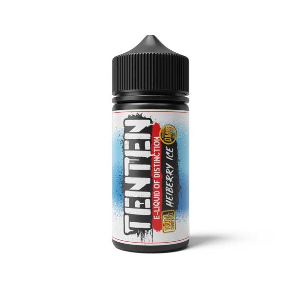Ten Ten E - liquid 100ml Shortfill Heiberry Ice
