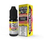 Ten Ten Nic Salts 10ml E - liquids - Box of 10 Raspberry Lemonade