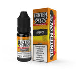 Ten Ten Nic Salts 10ml E - liquids - Box of 10 Mango