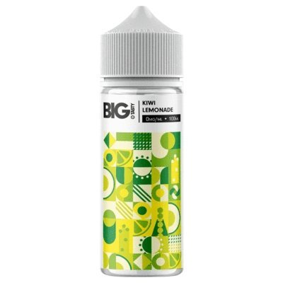 The Big Tasty 100ML Shortfill Kiwi Lemonade