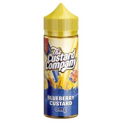 The Custard Company 100ML Shortfill Blueberry Custard