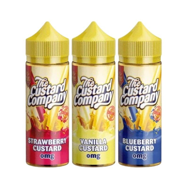 The Custard Company 100ML Shortfill Blueberry Custard