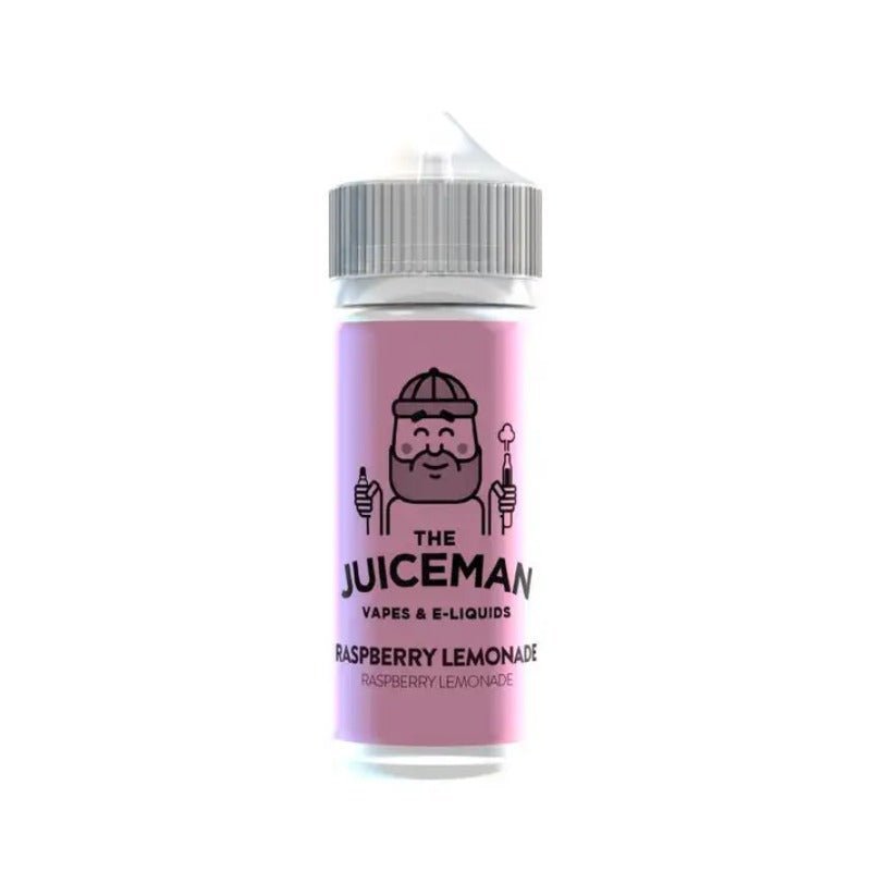 The Juiceman E - liquids 100ml Shortfill Raspberry Lemonade