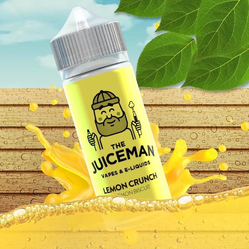 The Juiceman E - liquids 100ml Shortfill Lemon Crunch