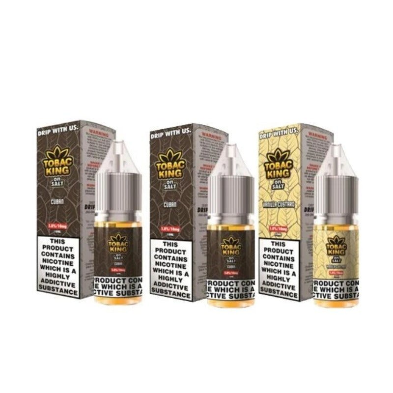 Tobac King 10ML Nic Salt (Pack of 10) 10mg