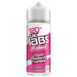 Uk Labs Baked 100ml Shortfill Apple Rhubarb Crumble