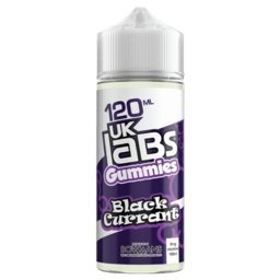 Uk Labs Gummies 100ml Shortfill Blackcurrant