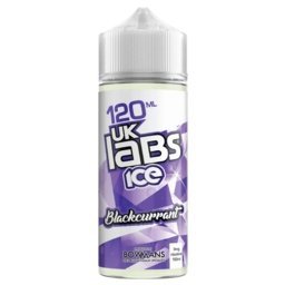 Uk Labs Ice 100ml Shortfill Blackcurrant