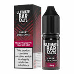 Ultimate Bar Salt 10ml E - liquids Nic Salts - Box of 10 Cherry Cola Chill