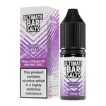 Ultimate Bar Salt 10ml E - liquids Nic Salts - Box of 10 Chilled Grape
