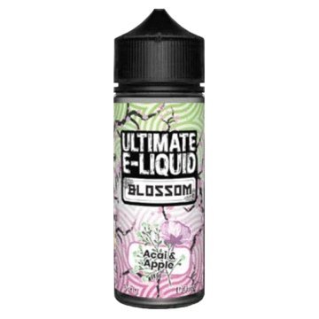 Ultimate E - Liquid Blossom 100ML Shortfill Acai & Apple