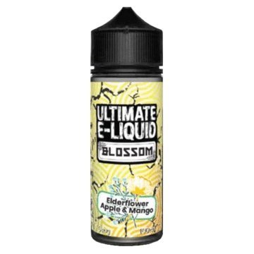 Ultimate E - Liquid Blossom 100ML Shortfill Elderflower Apple & Mango
