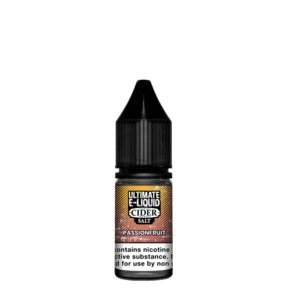 Ultimate E - Liquid Cider 10ML Nic Salt (Pack of 10) 10mg