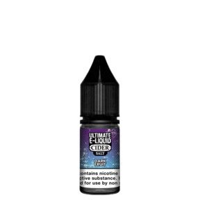 Ultimate E - Liquid Cider 10ML Nic Salt (Pack of 10) 10mg