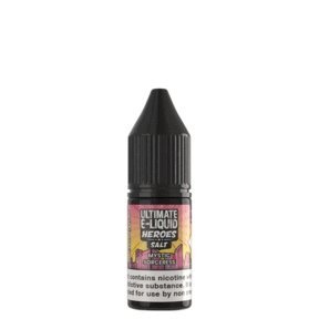 Ultimate E - Liquid Heroes 10ML Nic Salt (Pack of 10) 10mg