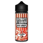 Ultimate E - Liquid Ice Lolly 100ML Shortfill Strawberry Split