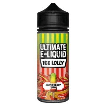 Ultimate E - Liquid Ice Lolly 100ML Shortfill Strawberry Kiwi