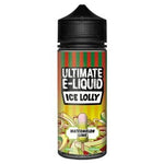 Ultimate E - Liquid Ice Lolly 100ML Shortfill Watermelon Lime