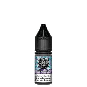 Ultimate E - Liquid Menthol 10ML Nic Salt (Pack of 10) 10mg