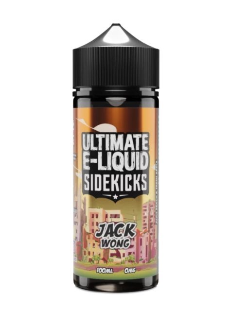 Ultimate E - Liquid Sidekicks 100ML Shortfill Jack Wong