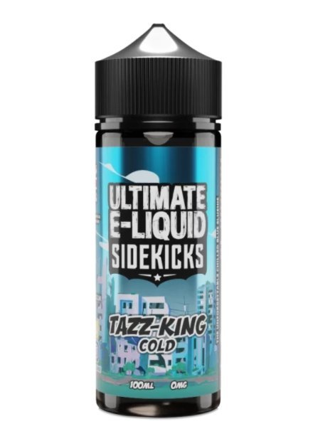 Ultimate E - Liquid Sidekicks 100ML Shortfill Tazz - King Cold