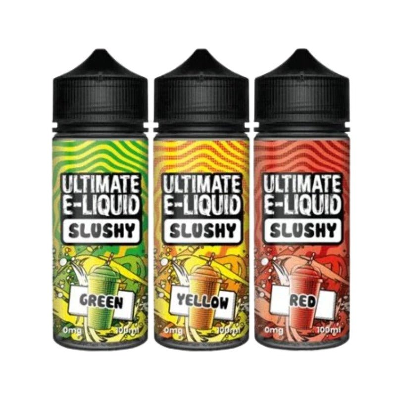 Ultimate E - Liquid Slushy 100ML Shortfill Yellow