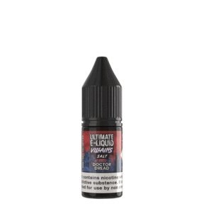 Ultimate E - Liquid Villains 10ML Nic Salt (Pack of 10) 10mg