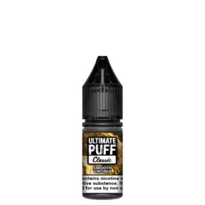 Ultimate Puff 50/50 Classic 10ML Shortfill (Pack of 10) 3mg