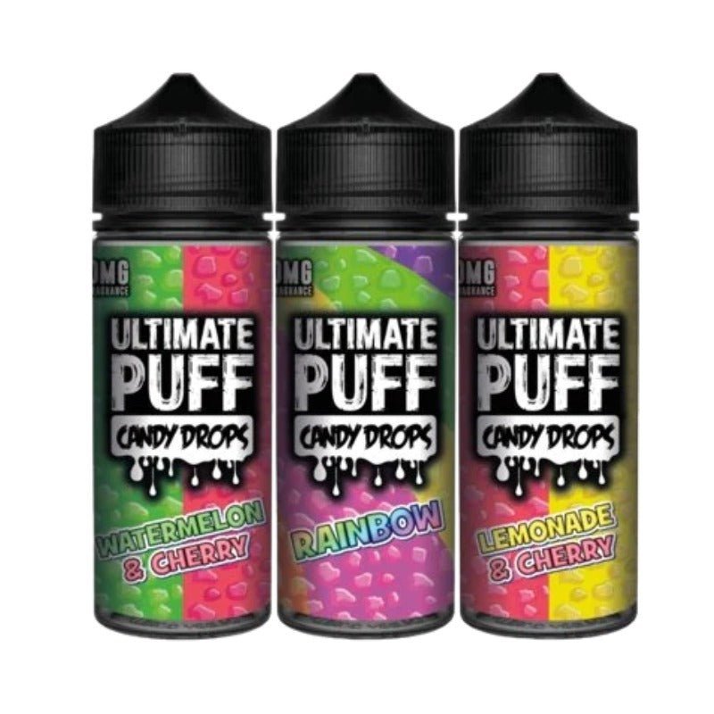 Ultimate Puff Candy Drops 100ML Shortfill Rainbow