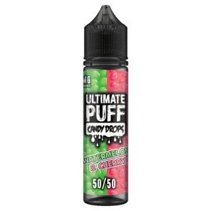 Ultimate Puff Candy Drops 50ml Shortfill Watermelon & Cherry