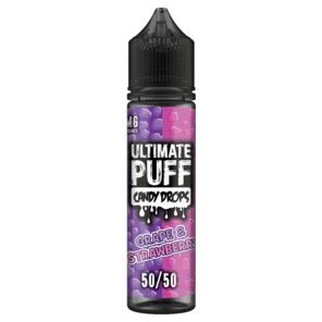 Ultimate Puff Candy Drops 50ml Shortfill Grape & Strawberry