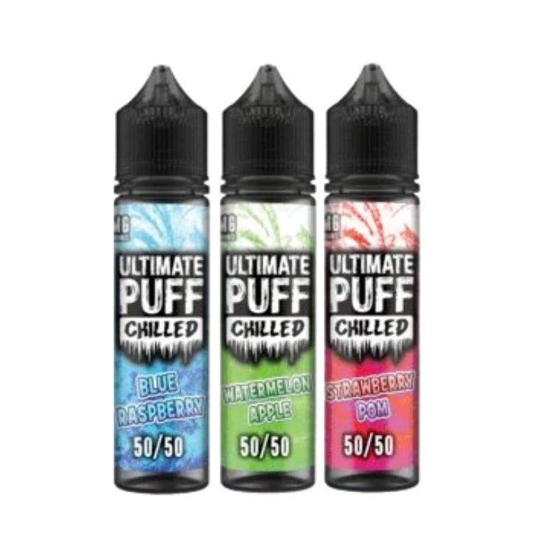 Ultimate Puff Chilled 50ml Shortfill Blue Raspberry