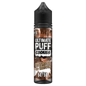 Ultimate Puff Cookies 50ml Shortfill Oatmeal Raisn