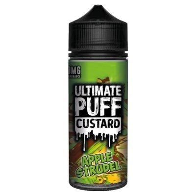 Ultimate Puff Custard 100ML Shortfill Apple Strudel