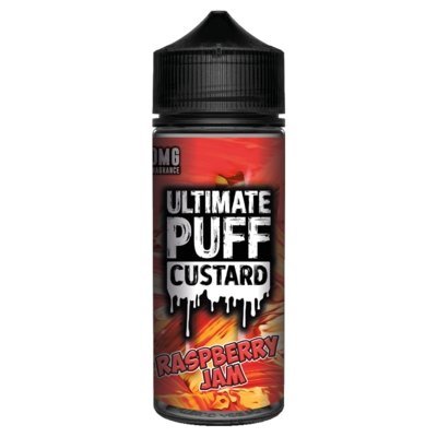 Ultimate Puff Custard 100ML Shortfill Raspberry Jam