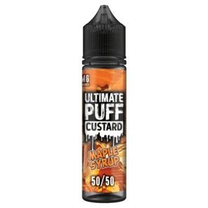 Ultimate Puff Custard 50ml Shortfill Maple Syrup