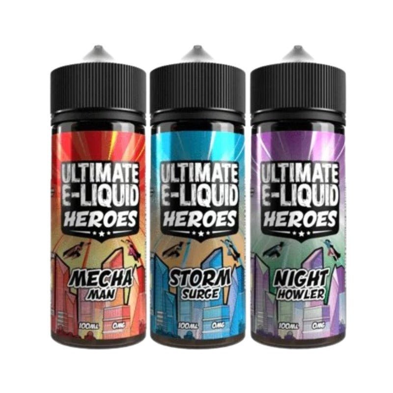 Ultimate Puff Heroes 100ML Shortfill Storm Surge