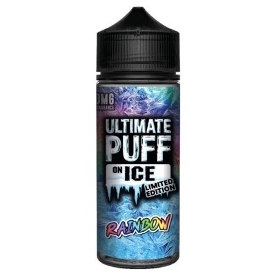 Ultimate Puff On Ice 100ML Shortfill Rainbow