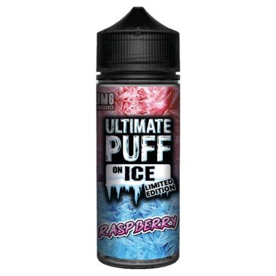 Ultimate Puff On Ice 100ML Shortfill Raspberry