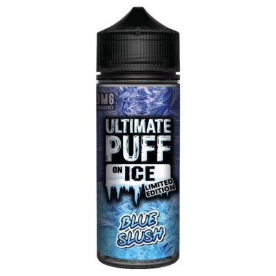Ultimate Puff On Ice 100ML Shortfill Blue Slush