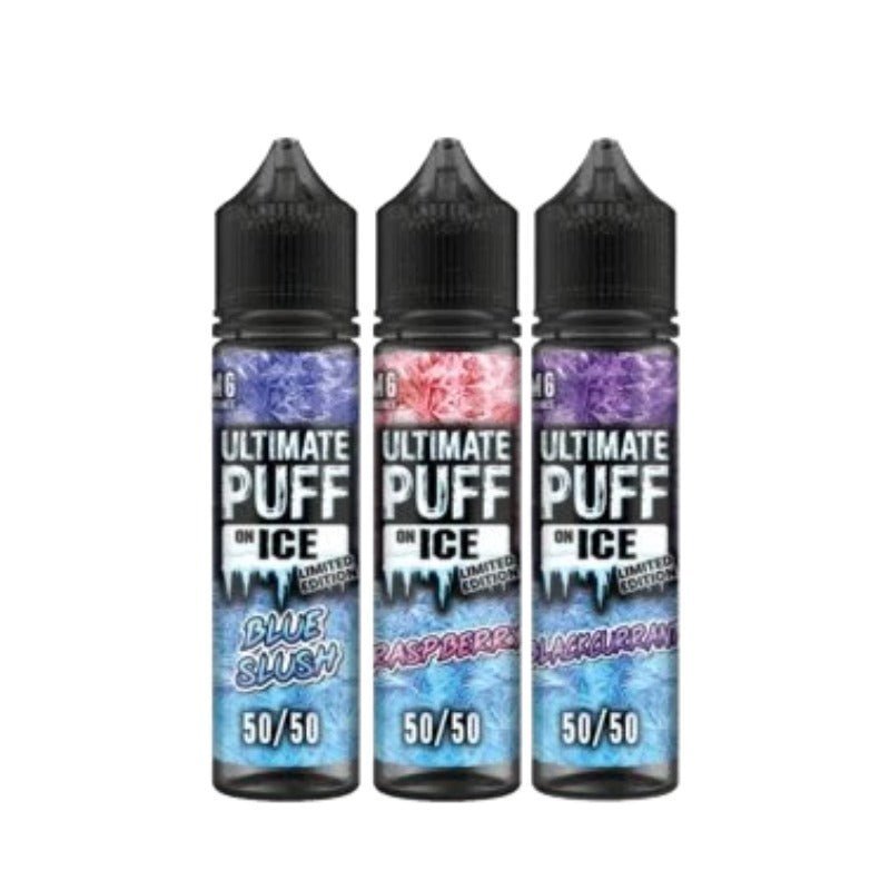 Ultimate Puff On Ice 50ml Shortfill Blackcurrant