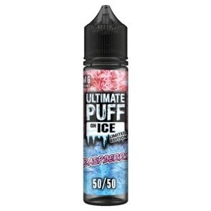 Ultimate Puff On Ice 50ml Shortfill Raspberry