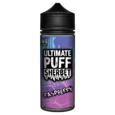 Ultimate Puff Sherbet 100ML Shortfill Raspberry