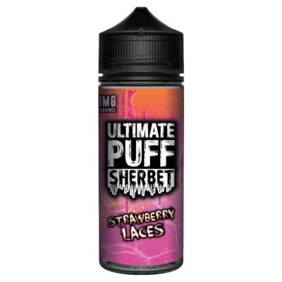 Ultimate Puff Sherbet 100ML Shortfill Strawberry Laces