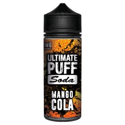 Ultimate Puff Soda 100ML Shortfill Mango Cola