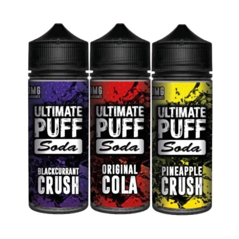 Ultimate Puff Soda 100ML Shortfill Cherry Cola