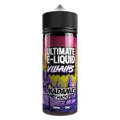Ultimate Puff Villains 100ML Shortfill Madame Chaos