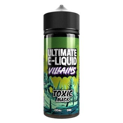 Ultimate Puff Villains 100ML Shortfill Toxic Mask
