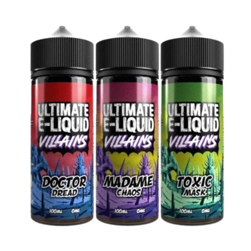 Ultimate Puff Villains 100ML Shortfill Madame Chaos